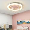 Luz de techo para habitación de niña rosa claro unicornio astronauta caricatura habitación infantil Espectro completo protección ocular lámparas sencillas