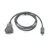 Cabo de Painel Tipo-C Macho para Fêmea Cabo de Extensão para Celular Computador Equipamento Digital À Prova d'Água Cabo de Conexão Fixa