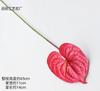 Flor de simulación de boda rojo rosa flor falsa rosa arreglo floral de boda decoración fila de flores para techo guía de camino venta al por mayor de fábrica