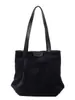 Bolsa de Hombro Grande de Pana para Mujer, Nueva de Otoño e Invierno, Estilo Japonés y Coreano, Bolsa de Viaje para el Trabajo, Bolsa Tote Casual para Mujer