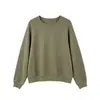 Sudadera de algodón casual AMV para primavera, otoño e invierno, de corte holgado y cuello redondo