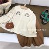 Camisa de muñeca para niña Top Primavera y Otoño Nuevo Bebé camisa de estilo occidental de moda niños traje Mori ropa de primavera comercio exterior
