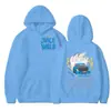 Suéter de estilo europeo y americano nuevo 2024 para hombres y mujeres con estampado de anime retro, sudadera oscura con capucha para hombres y mujeres