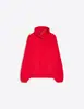 Moda transfronteriza europea y americana: chaqueta stylish, de color liso, corte holgado, con cuello alto, con cierre de cremallera, sudadera de alta costura de moda