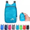Bolsa Exterior para Hombres y Mujeres Bolsa Deportiva Ultraligera Bolsa de Piel Bolsa Plegable para Escalada Mochila Portátil Impermeable para Viajes