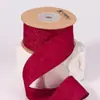 Cinta Impresa de Trazo Unilateral Lazo Hecho a Mano DIY Adorno para la Cabeza Borde de Envoltura de Ropa Flor para Ramo de Flores Banda para Envoltura de Regalos de Repostería