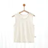 Chaleco de Verano Fino de Modal para Niños y Niñas, Camiseta sin Mangas, Top Liso sin Mangas