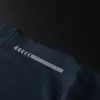 Nova Camiseta Casual Masculina de Seda Gelada Manga Curta Masculina Verão Malha Jovem Respirável Camisa Esportiva Secagem Rápida Transfronteiriça