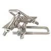 Acero Inoxidable 304 Cuadrado Tarjeta Ángulo Recto U-Bolt U-Bolt Tornillo de Ángulo Recto Abrazadera de Tubo Cuadrado en Forma de U