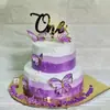 Estilo Ins Transfronteiriço Grande Desconto Bolo de 1º Aniversário de Bebê Acrílico Sobremesa Festa de Confeitaria Suprimentos