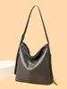 Bolsa Estilo Coreano 2025 Nova Bolsa Tote de Alta Qualidade para o Dia a Dia Bolsa Grande Feminina Transversal Versátil Bolsa de Ombro em Couro Macio Grande Capacidade
