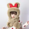 Gorro Bufanda Todo en Uno Protección para el Cuello Sombrero de Bebé Otoño e Invierno Lindo Súper Lindo Niños Niñas Invierno Niños Sombrero con Protección para las Orejas