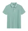 Camisas Polo Infantis, Camisetas Personalizadas, Uniformes de Classe para Educação Infantil e Ensino Fundamental, Uniformes de Equipe de Algodão de Manga Curta, Camisas Culturais com Logos Impressos
