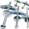 Tornillos de Expansión Transfronterizos para Tablaroca y Paredes Huecas, Tornillos de Expansión de Hierro tipo Avión Imperiales