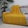 26 Estilos de Mantas de Cama Estilo Europeo Simples y Lujosas de Grano de Maíz, Mantas Modernas Minimalistas para Sofá, Plaid para Sofá, Mantas para Siesta