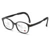 2023 nuevos lentes de moda para niños serie de color transparente montura redonda almohadilla nasal de silicona montura para gafas TR90 ultraligeros gafas para miopía