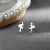 Brincos de Prata Esterlina 925 para Mulheres Verão 2021 Novos Tendência 2022 Argola Simples Elegantes Brincos Estilo Cool