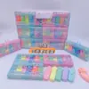 Nuevo Sanrio 2025 resaltador de seis colores color caramelo marcador acuarela premios para estudiantes etiqueta de regalo