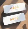 Caja de Lata Rectangular Blanca para Galletas de 20x7 Empaque para Hornear Venta al por Mayor Caja de Lata de Regalo de Alta Gama para Almacenamiento