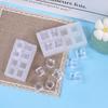 Oito até mesmo cubo de gelo quadrado molde de silicone cozinha grau de alimentos verão cubo de gelo verão DIY cubo de gelo molde atacado