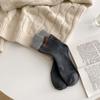 Calcetines Zhuji para hombre otoño e invierno de media caña calcetines gruesos de lana larga con forro polar desodorante al por mayor de media caña cálidos