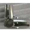 Abrazadera Inferior para Colgador de Tubería, Barra Transversal, Acero Cromado, Fijación de Conector de Montaje para Tubería, Fijación de Estante