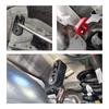 Abrazadera de goma para tubo de escape de coche, mejora de silenciador, goma ajustable, aislante, buje, instalación, soporte de montaje 2/4/7