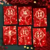 Ruixiang 2026 Año del Caballo Sobre Rojo Creativo Ojo de Gato 3D Rojo Brillante Paquete Rojo Festival de Primavera Año Nuevo Bolsa de Sobre Rojo de la Suerte Venta al por Mayor