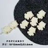 Shanhuhu Contas em Pó Brincos Pulseira Colar Artesanais Acessórios Joias DIY Artesanal Coelho Urso Concha Fofo