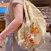 Chaveiro Pingente Autêntico de Boneca Coelho Miffy para Mulheres Exclusivo Moda DIY com Contas Pingente de Chaveiro para Casal Pingente de Mochila Escolar
