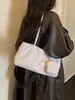 Moda Sencilla Japonesa Coreana 2026 Verano Nuevo para Mujer de Gama Alta Versátil para Viajes Cotidianos Bolso Tote de Hombro Único de Nicho
