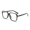 Nuevo Marco Cuadrado Miu Versión Coreana Marco de Gafas Lisas Anti Luz Azul Pose de Celebridad de Internet Marco Grande Liso Gafas Lisas Artísticas