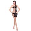 Calcetines de rejilla sexys y calientes, ropa interior de malla, ropa interior de malla negra, entrepierna abierta sexy w205