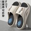 Pantuflas para Hombre, Uso Exterior de Verano, Modernas para Interior y Hogar, Pantuflas Antideslizantes Gruesas y Suaves para Baño para Hombre al por Mayor