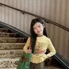 Ropa para niños: camiseta de manga larga para niñas, conjunto de otoño para niñas, top amarillo estampado moderno y versátil, conjunto de pantalones anchos color café