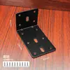 Cantoneira de aço inoxidável espessada acessórios de ferragens para móveis suporte de placa de ferro fixo em forma de L/ângulo reto de 90 graus/cantoneira/ferro angular