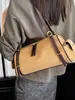 Bolsa de Ombro Retro Fosca Transfronteiriça Nova Outono/Inverno 2026 Versátil para o Dia a Dia Bolsa de Ombro Única Bolsa Casual Simples