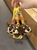 Colgante de Peluche Dachshund Colgante para Bolsa Peluche de Cachorro de Dibujos Animados Llavero Accesorios Regalo Creativo Hecho a Mano
