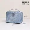 Amazon Personalizado Nova Bolsa de Maquiagem Estilo Nórdico Prata Quente Bolsa de Mão de Viagem Necessaire Bolsa de Armazenamento de Cosméticos em Couro PU