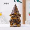 Pedrinhas de Cristal Natural Goma Goblin Elfo Artesanato em Resina Boneco Sem Rosto de Natal Enfeites de Anão