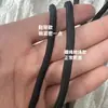Muestra Gratis Disponible, Admite Personalización de Cordón de Poliéster de 5 mm para Cinturillas, Cordones, Lanyards, Cordones para Sombreros, Cordones para Zapatos en Opciones Negras, Blancas y de Colores