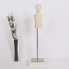 Mannequin Infantil de Meio Corpo com Cabeça e Mãos, Suporte para Vitrine de Loja de Roupas Infantis, Arara para Loja de Roupas para Meninos e Meninas