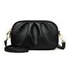Bolso para Mujer 2026 Nueva Moda Ligero Piel Suave Versátil Bolso Pequeño Bolso de Nube Plegado Bolso Cruzado de Alta Gama