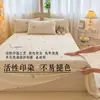 Sábana de Cama de Gasa de Doble Capa Grado Materno e Infantil Clase A Pieza Única Modelo Nuevo 2025 Juego de Tres Piezas para Cama Individual de Dormitorio Algodón Puro No Algodón 3