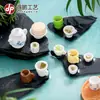 Micro-Paisaje Tetera China Retro Simple Taza Modelo Adornos Ceremonia del Té en Casa Juego de Té Escritorio Creativo Pequeños Adornos