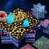 Papel de Origami Fluorescente Transparente Cuadrado de Doble Cara con Brillo que Brilla en la Oscuridad de los Doce Signos del Zodíaco para Manualidades Infantiles