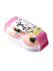 Caja de Empaque para Mochi Nevado con 1/2/3/4 Piezas, Cajas Individuales con Forma de Durazno, Daifuku, Pastel de Yema de Huevo, Caja de Puff de Hilo de Carne
