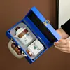 Conjunto de Chá de Jadeíta Completo Caixa de Presente com Um Bule e Três Xícaras de Chá Latas Porcelana Branca Presente Lembrança Logotipo Personalizado