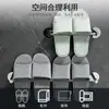 Estante para Pantuflas de Baño Acero Inoxidable Montado en Pared Sin Taladro Estante para Pantuflas para Cabina de Ducha Estante para Zapatos Almacenamiento Detrás de la Puerta del Baño