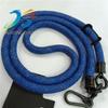 Cuerda de Trenza de Tres Hilos con Correa para Tetera Lanyard para Taza de Agua Lanyard para Teléfono Móvil Lanyard Colgante Cruzado para Cuello Lanyard de Gradiente Colorido
